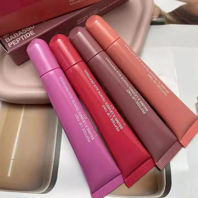 Makeup Lip Gloss Toast Cheek Blush Cream Blusher Stick Lip Gloss Phone Case For iPhone INS SALTY TAN Raspberry Espresso Lipstick - Girlz Girl