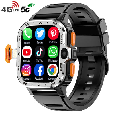 Valdus PGD Android Smart Watch Men GPS 16G/64G ROM Storage HD Dual Camera NFC 2G 4G SIM Card WIFI Wireless Fast Internet Access - Girlz Girl